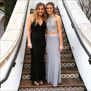 Nox Anabel 2 piece light grey dress, worn once